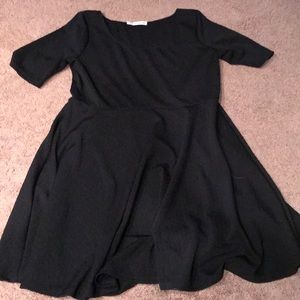 Black Skater dress